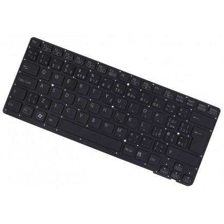 Sony Vaio VPC-CA22FX tastatură pentru notebook-ul CZ/SK culoarea Negru