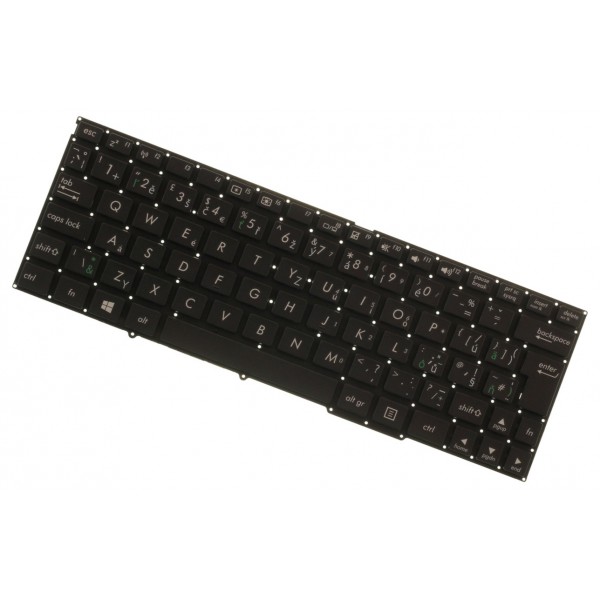 Asus kompatibilní MP-11N76C0-920W tastatură pentru notebook-ul ceh fără cadru