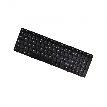 Lenovo IdeaPad G580 tastatură pentru notebook-ul culoarea Negru cu cadru CZ/SK