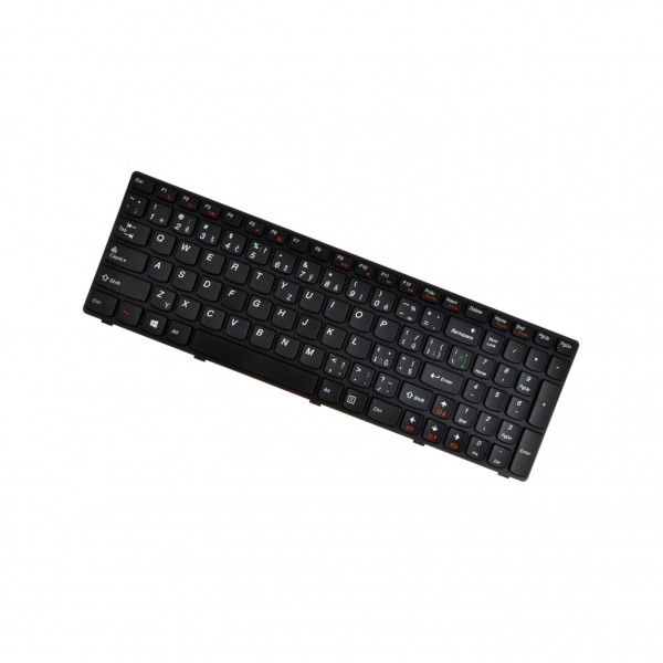 Lenovo IdeaPad G580 tastatură pentru notebook-ul culoarea Negru cu cadru CZ/SK