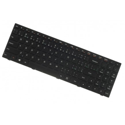 Lenovo kompatibilní 5N20J30779 tastatură pentru notebook-ul, cu cadru, negru CZ/SK
