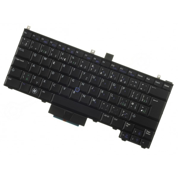 Kompatibilní CN-0P6VGX-37172-014-0196-X02 tastatură pentru notebook-ul CZ/SK culoarea Negru trackpoint