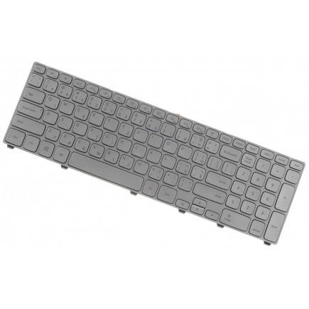 Dell Inspiron i7737 tastatură pentru notebook-ul CZ culoarea Argint, iluminată din spate
