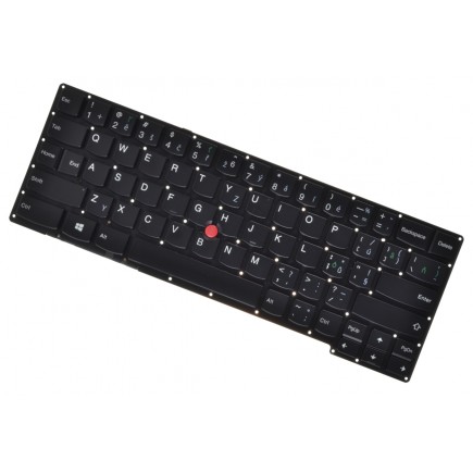 Lenovo ThinkPad X1 Carbon 2 tastatură pentru notebook-ul ceh fără cadru, Trackpoint, retroiluminat CZ/SK