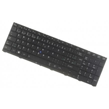 Toshiba Tecra R850 tastatură pentru notebook-ul CZ/SK culoarea Negru trackpoint