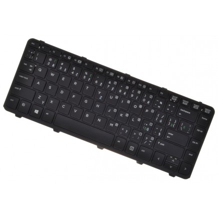 HP ProBook 430 G1 tastatură pentru notebook-ul, cu cadru, negru CZ/SK