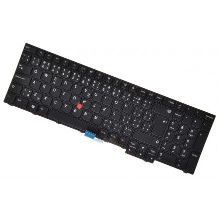 Lenovo ThinkPad Edge E570 tastatură pentru notebook-ul, cu cadru, negru CZ/SK