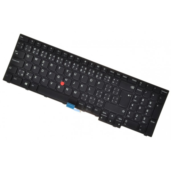 Lenovo ThinkPad Edge E570 tastatură pentru notebook-ul, cu cadru, negru CZ/SK