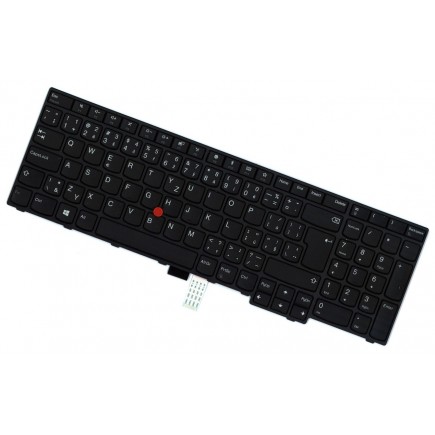 Lenovo ThinkPad Edge E570 tastatură pentru notebook-ul CZ culoarea neagră