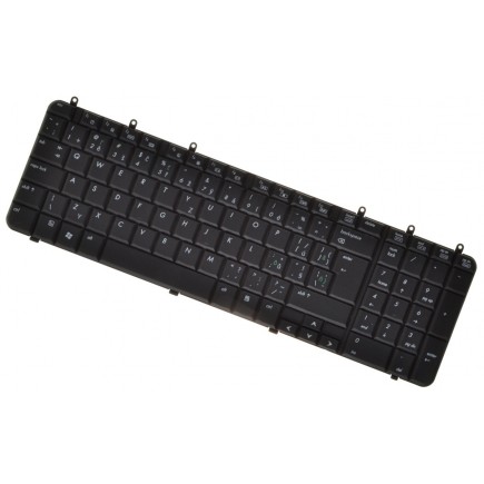 HP Pavilion dv7-1080ec tastatură pentru notebook-ul UK culoarea Negru