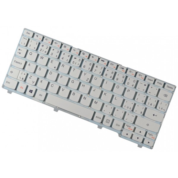 Lenovo 100S-11IBY tastatură pentru notebook-ul CZ/SK Alb, Fără cadru