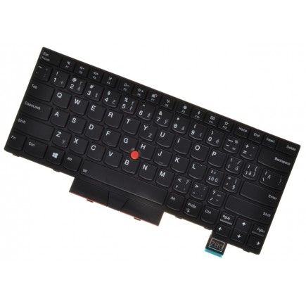 Lenovo ThinkPad T480 tastatură pentru notebook-ul CZ/SK culoarea Negru, retroiluminat, Trackpoint