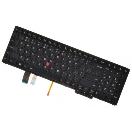 Lenovo ThinkPad Yoga 15 tastatură pentru notebook-ul CZ/SK culoarea neagră