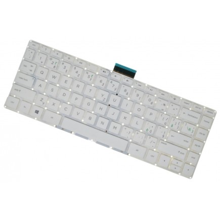 HP Stream 14-AX003NC tastatură pentru notebook-ul CZ/SK Alb, Fără cadru