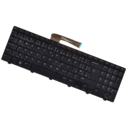 Kompatibilní Dell NPCMH tastatură pentru notebook-ul, cu cadru, negru CZ/SK