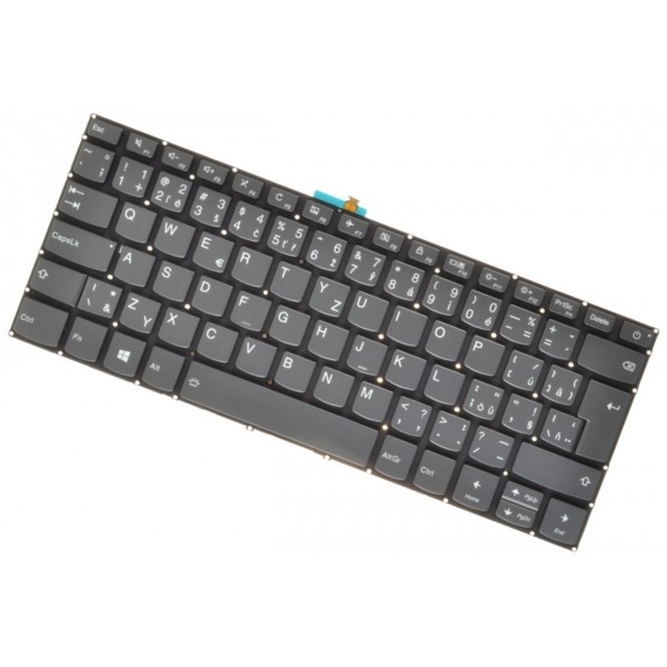 Lenovo IdeaPad 520s-14IKB tastatură pentru notebook-ul CZ/SK Gri, Fără cadru