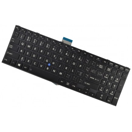 Toshiba Tecra Z50-C tastatură pentru notebook-ul CZ/SK culoarea Negru, retroiluminat, Trackpoint