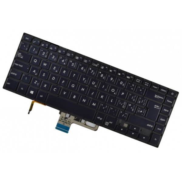Asus ZenBook UX550GD tastatură pentru notebook-ul ceh fără cadru