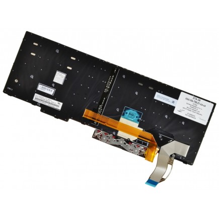 Lenovo ThinkPad L590 20Q7 tastatură pentru notebook-ul CZ/SK culoarea Negru, retroiluminat, Trackpoint