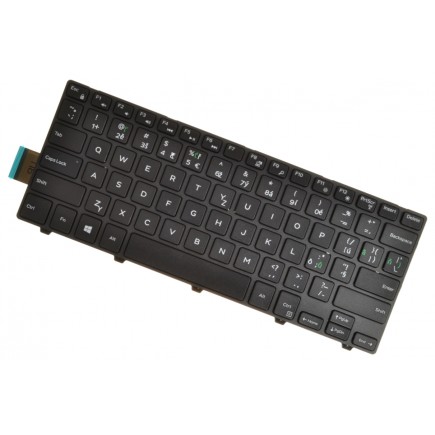 Dell Vostro 14 (5459) tastatură pentru notebook-ul, cu cadru, negru CZ/SK
