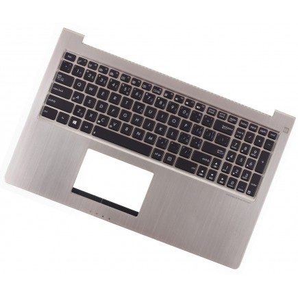 Asus ZenBook UX51 tastatură pentru notebook-ul Cadru de argint CZ/SK, Palmprest
