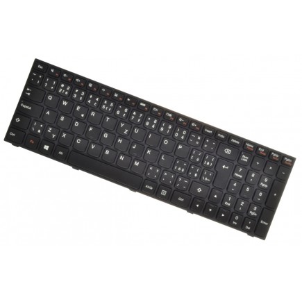Kompatibilní  Lenovo V-211020AS1 R0A tastatură pentru notebook-ul, cu cadru, negru CZ/SK