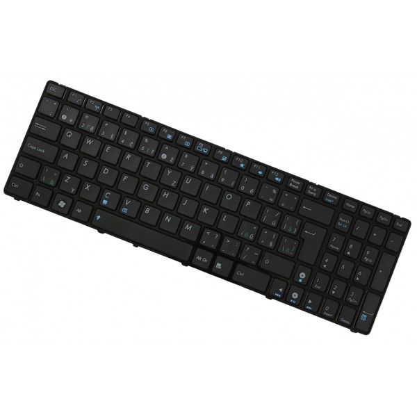 Asus  A52D tastatură pentru notebook-ul, cu cadru, negru CZ/SK