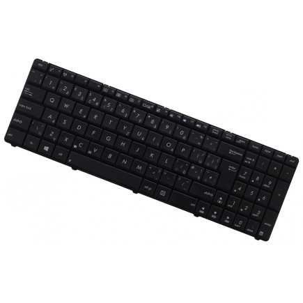 Asus  K52JV tastatură pentru notebook-ul, cu cadru, negru CZ/SK