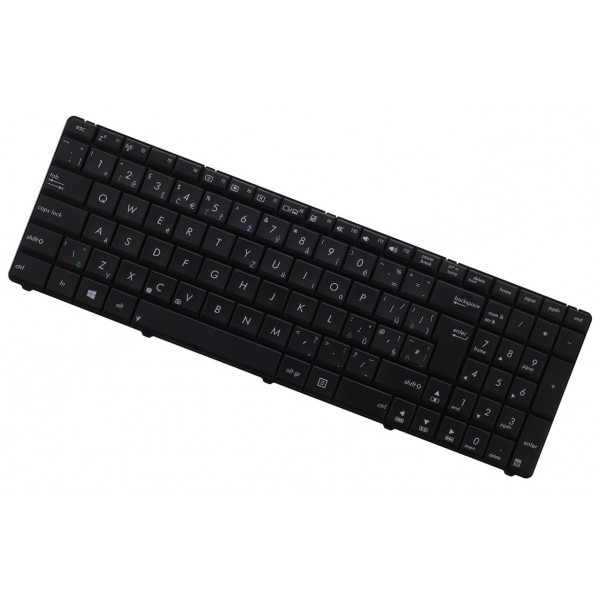 Asus  X61GX tastatură pentru notebook-ul, cu cadru, negru CZ/SK