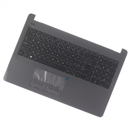 HP ProBook 250 G6 tastatură pentru notebook-ul CZ/SK culoarea Negru, Palmprest, Cu touchpad