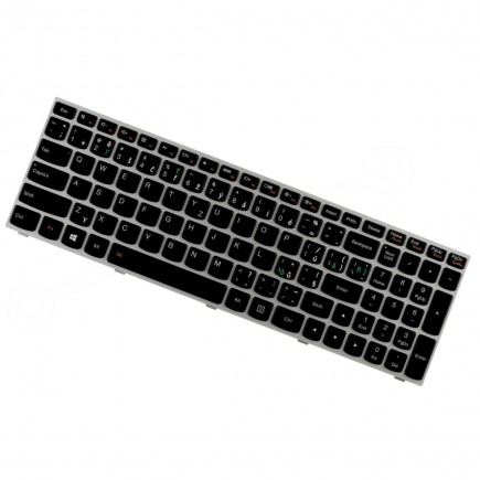 Lenovo Z50-30 tastatură pentru notebook-ul CZ/SK culoarea argint