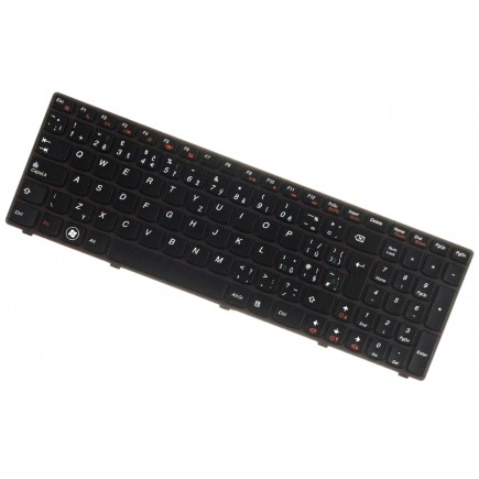 Lenovo V570A tastatură pentru notebook-ul, cu cadru, negru CZ/SK