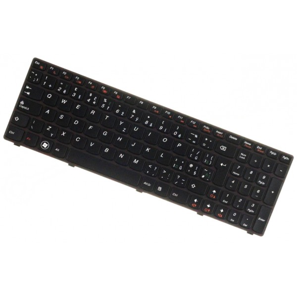 Lenovo V570A tastatură pentru notebook-ul, cu cadru, negru CZ/SK