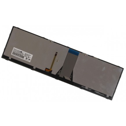 Lenovo Z50-45 tastatură pentru notebook-ul CZ/SK Cadru argintiu, iluminat din spate