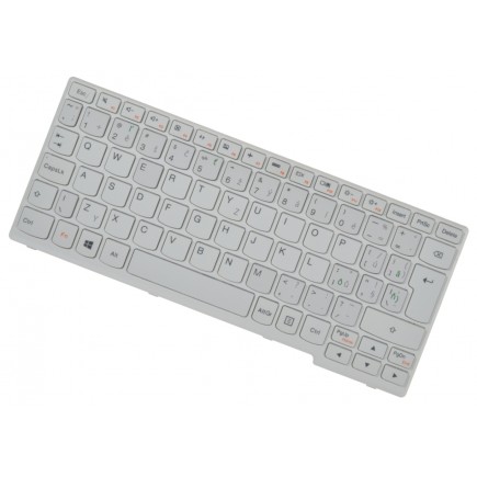 Lenovo IdeaPad S210t tastatură pentru notebook-ul alb, cu cadru CZ/SK