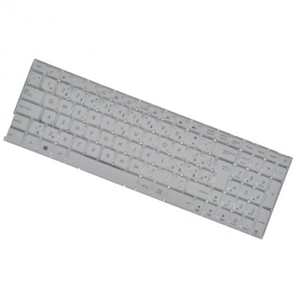 Asus A540LA tastatură pentru notebook-ul CZ/SK Alb, Fără cadru