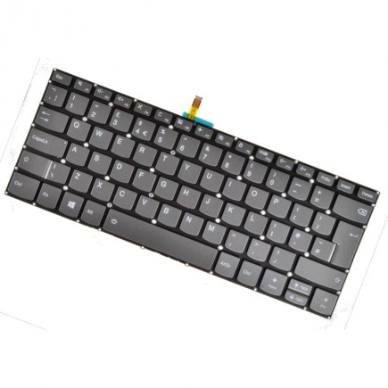 Lenovo IdeaPad Yoga 520-14IKB tastatură pentru notebook-ul UK Gri, Fără cadru