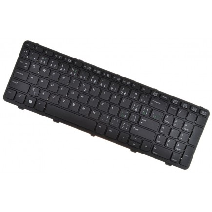 Kompatibilní HP 738696-FL1 tastatură pentru notebook-ul, cu cadru, negru CZ/SK