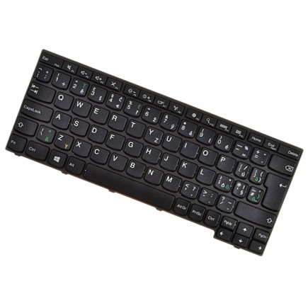 Lenovo kompatibilní SN20F22196 tastatură pentru notebook-ul, cu cadru, negru CZ/SK