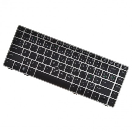 HP ProBook 6460b tastatură pentru notebook-ul Cadru de argint CZ/SK