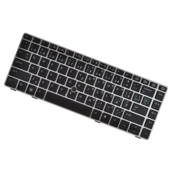 HP ProBook 6460b tastatură pentru notebook-ul Cadru de argint CZ/SK