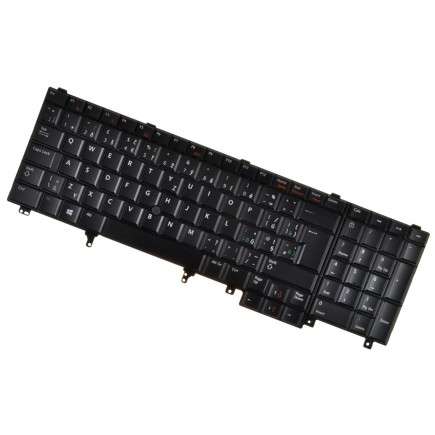 Kompatibilní Dell 020JHY tastatură pentru notebook-ul CZ/SK culoarea Negru trackpoint