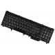 Kompatibilní Dell 7C551 tastatură pentru notebook-ul CZ/SK culoarea Negru trackpoint