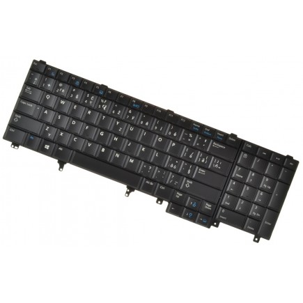 Kompatibilní Dell 7T435 tastatură pentru notebook-ul CZ/SK culoarea Negru