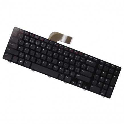 Dell kompatibilní 00C6JT tastatură pentru notebook-ul, cu cadru, negru CZ/SK