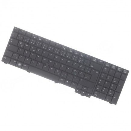 HP EliteBook 8740w tastatură pentru notebook-ul CZ/DE culoarea Negru trackpoint
