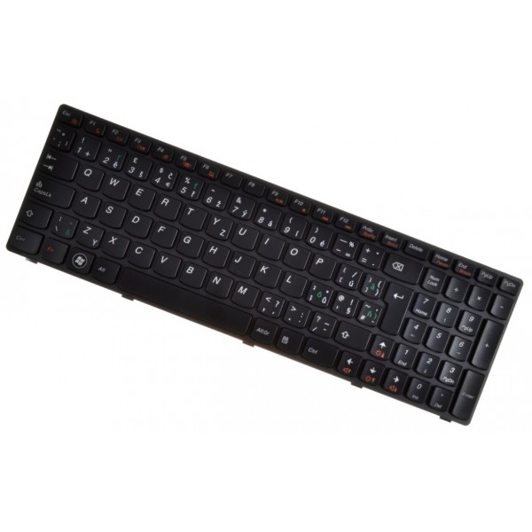 Lenovo B590 20206 tastatură pentru notebook-ul, cu cadru, negru CZ/SK