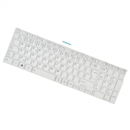 Toshiba Satellite C75-A-13X tastatură pentru notebook-ul alb, cu cadru CZ/SK