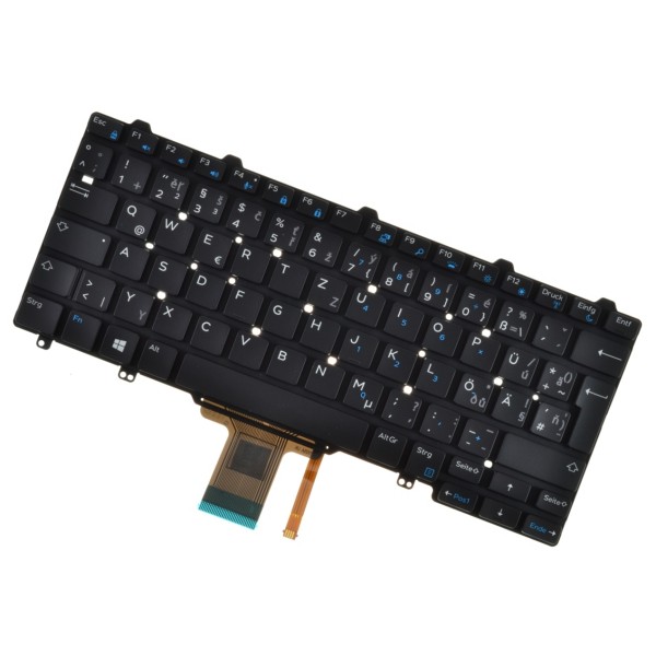 Dell kompatibilní 0769G9 tastatură pentru notebook-ul cz/de fără cadru