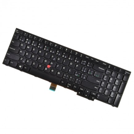 Lenovo ThinkPad Edge E575 tastatură pentru notebook-ul CZ/SK culoarea Negru trackpoint